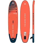Aqua marina bt-26mop Надувная доска для падлбординга Monster all-around Heat Wave 44x27x95 366 x 84 x 15 cm