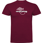 Kruskis CA655001116K038 Футболка с коротким рукавом Carpfishing Красный Dark Red S