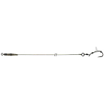 Carp spirit 34CSACS340034 360 Rig Связанные Крючки Серебристый Black 4 