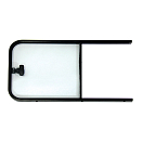 Купить Форточка накладная со сдвижным стеклом, левая 607x334 7ft.ru в интернет магазине Семь Футов
