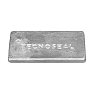 Купить Цинковый анод Tecnoseal 00252 300x150x22мм прямоугольный 7ft.ru в интернет магазине Семь Футов