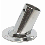 Forniture nautiche italiane 2928622 60° Поддержка круглой пластины Серебристый Silver 22 x 58 mm 