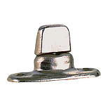 Perko 9-0994000NKL Curtain Flanged Stud Серебристый  Silver