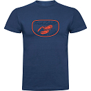 Купить Kruskis CA65500386C072 Футболка с коротким рукавом Fresh Lobster Голубой Denim Blue L 7ft.ru в интернет магазине Семь Футов