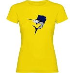 Kruskis 11502302xlk031 Футболка с коротким рукавом Jumping Sailfish Yellow 30x25x2