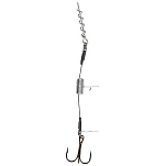 Fox rage NSH045 Ti Pro Harness Крюк Серый  Silver 1 