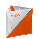 Silva 55000-151 Светоотражающая контрольная точка ориентирования 15x15 Cm Оранжевый White / Orange