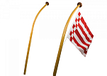 FLAG Изогнутые флагштоки / Длина: 800 мм