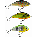 Salmo QFA070 Fatso Limited Edition Floating Приманка Topwater 100 mm Real Roach