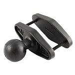 Ram mounts RAM-D-247U-4 Основание зажима для столба 4´´ шириной Black / Black