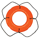 Купить Taylor 32-570 Спасательный круг Красный  Orange 7ft.ru в интернет магазине Семь Футов