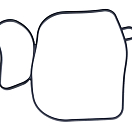 Gasket for Volvo Penta SX / DPS / FWD Drives 79232-bvs