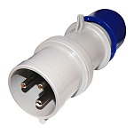 Forniture nautiche italiane 3939239 32A 220V затыкать Бесцветный White / Blue
