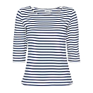 Купить Sea ranch 21-6-611-4176-xxl Футболка с рукавом 3/4 Marina White / Twilight Blue 30x25x2 2XL 7ft.ru в интернет магазине Семь Футов