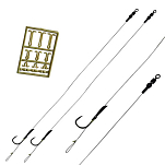 Kolpo 0301000-06 Top Carp Hair Rig Лидер  Grey 6