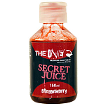 The one fishing 98251120 жидкая добавка для приманки с клубникой Secret Juice 150ml Red