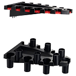 Berkley 1546012 Wall And Ceiling Rack Держатель Удочки Черный Black