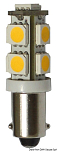 Лампочка светодиодная BA9S 12В 0.85Вт для прожекторов и навигационных огней, Osculati 14.225.02