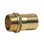 Штуцер прямой с наружной резьбой 1/2” Guidi 1004#100129 для шланга Ø19мм из латуни, Osculati 17.198.44