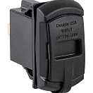Разъем USB 5В 4.2А и вольтметр для установки совместно с кнопками AES11185X или AES1188X AES.Co AES1118SULA013