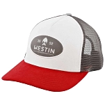 Westin A229-876-OS Кепка W6 Classic  Silver / Grey / Red