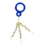 Carp expert 79017715 Mix Тонкие силиконовые заглушки для кабелей Clear