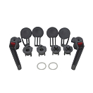 Купить Комплект ручек для палубного люка Lewmar 361680990 из серого пластика 7ft.ru в интернет магазине Семь Футов