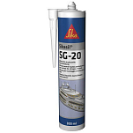 Sika 140220 SG20 300ml Силиконовый герметик Бесцветный White