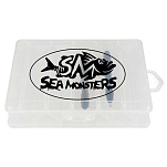 Sea monsters SF379 Reversible Коробка Серебристый Transparent 35.5 x 23 x 5 cm 