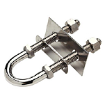Seachoice 50-33731 Bow Eye Зажим Зажим Серебристый Stainless Steel (13 mm) Thread 87 mm 