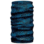 Matt 5820-956-UNICA Шарф Coolmax Eco Голубой  Floral Blau