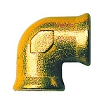 Plastimo 13601 Женский-Женский 90° Локтевой соединитель Bronze 1´´
