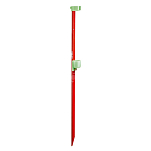 ZunZun 180030 Иглодержатель Sand Spike 75 Cm Красный Red 75 cm 
