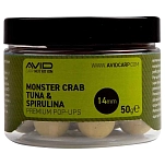 Avid carp A0650008 Бойл Monster Краб&Тунец&Спирулина 50g Red 14 mm