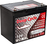 Тяговый аккумулятор для лодочного электромотора Marine Deep Cycle AGM 75Ah 12V 6FM75TD-X