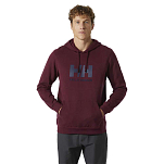 Helly hansen 33977_658-L Толстовка Толстовка Logo Красный Hickory L