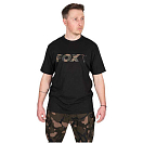 Купить Fox international CFX286 Футболка с коротким рукавом Logo Черный Black / Camo M 7ft.ru в интернет магазине Семь Футов