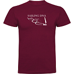 Kruskis CA655002116S158 Футболка с коротким рукавом Sailing DNA Красный Dark Red M