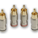 Aura RCA-P614 RCA коннекторы, 6мм, вход, (1/4), упак. 4 шт RCA-P614_UPAK