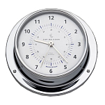 Часы судовые Barigo 110x32мм Ø85мм из хромированной латуни