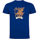 Купить Kruskis CA65500505C070 Футболка с коротким рукавом Seafood Octopus Голубой Royal Blue 2XL 7ft.ru в интернет магазине Семь Футов