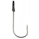 Scratch tackle SRHTH10 Trailer Крючки С Одним Глазком Серебристый Black Nickel 1/0 