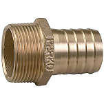 Perko 9-0076DP6PLB Прямой переходник для шланга Золотистый Bronze 1´´ 