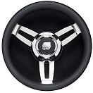 Купить Uflex 216-MOROSINIUCHB Morosini Руль  Black / Chrome 7ft.ru в интернет магазине Семь Футов