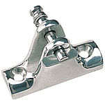 Sea-dog line 354-2702451 Deck Hinge Rail Mount With Pin Серебристый Stainless Steel