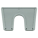 Купить Nuova rade 74444 Транцевая накладка 270x180 mm Серебристый Grey 7ft.ru в интернет магазине Семь Футов