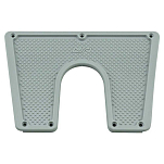 Nuova rade 74444 Транцевая накладка 270x180 mm Серебристый Grey