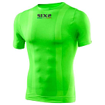 Sixs TS1C-GreenFluo-XS Базовый слой с коротким рукавом Зеленый Green Fluo XS
