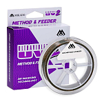 Mikado ZXUV-023-300 Ultraviolet II Method&Feeder 300 M леска для ловли карпа Brown 0.230 mm