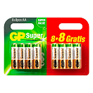Купить Gp batteries 03015ADHBC8+8 Щелочной AA Mignon LR06 Super Value Аккумуляторы Белая 7ft.ru в интернет магазине Семь Футов